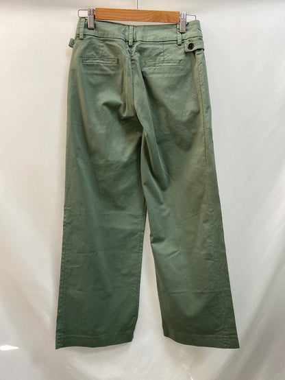 SHON MOTT.Culottes verdes anchos T.0(xs)