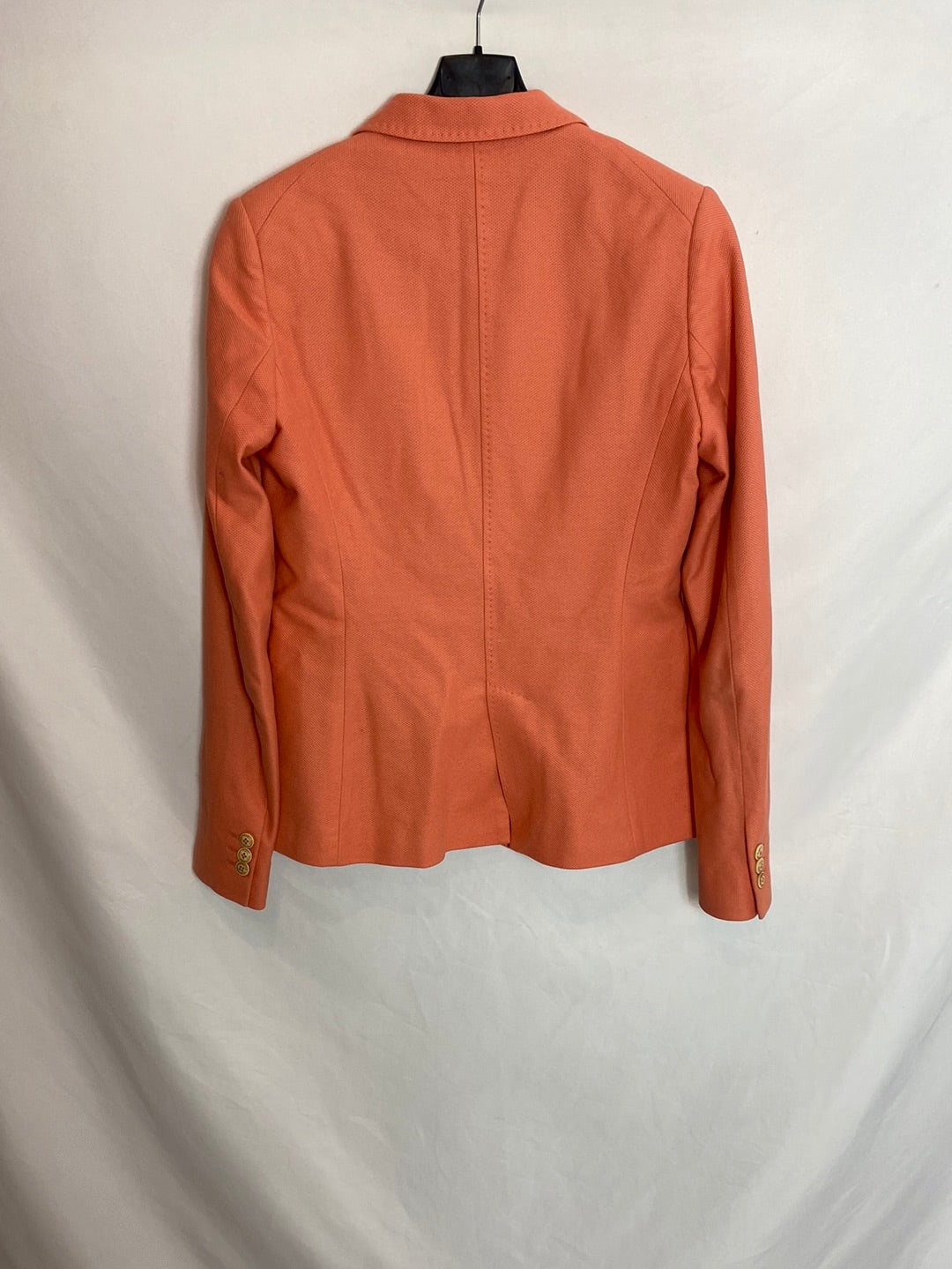 MASSIMO DUTTI. Blazer naranja entallado. T.40