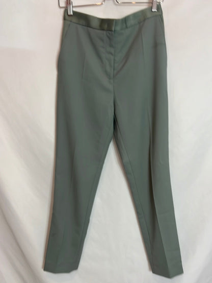 JOSEPH. Pantalón verde agua pinzas. T 36 (tara)