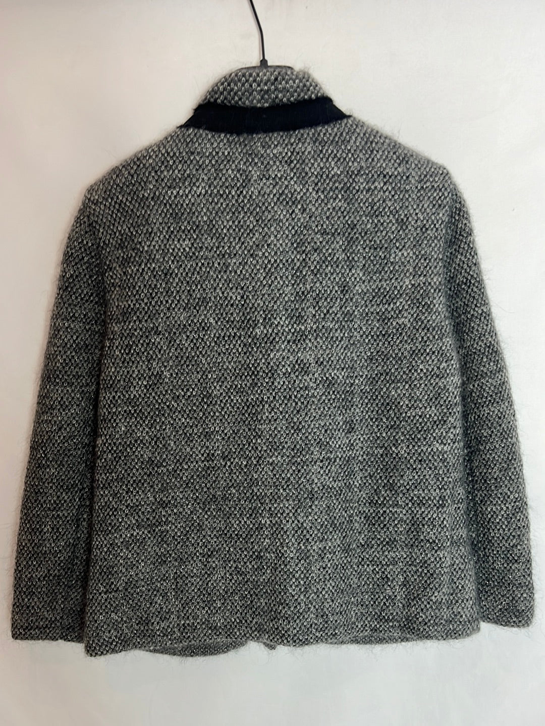 TMX. Chaqueta gris jaspeada T.u(s)