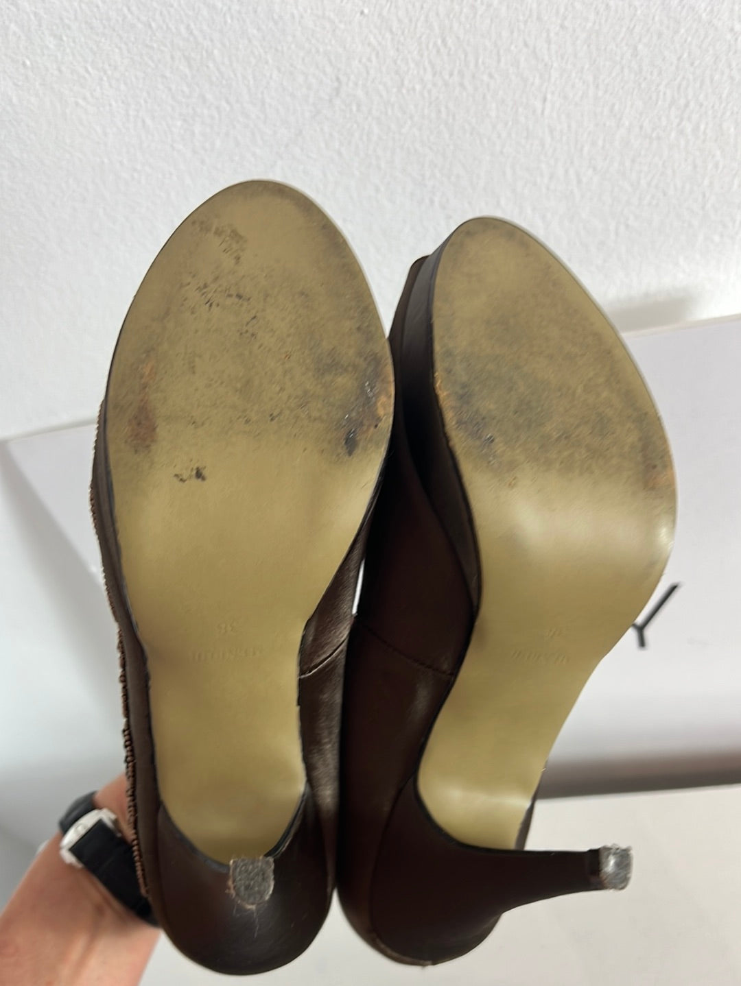 MEMBUR. Zapatos raso lentejuelas T.38