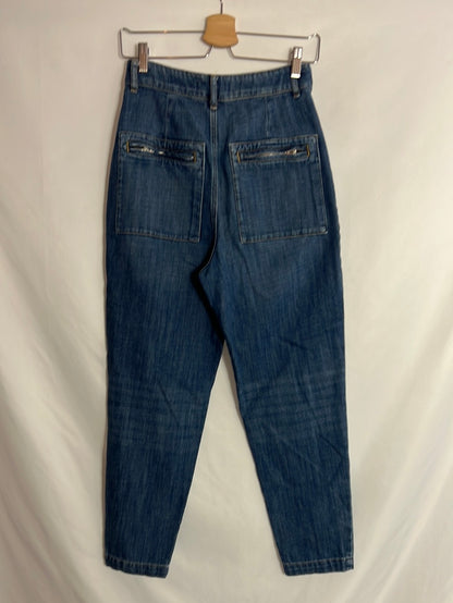 BA&SH. Pantalón denim slouchy. T 0 /34)