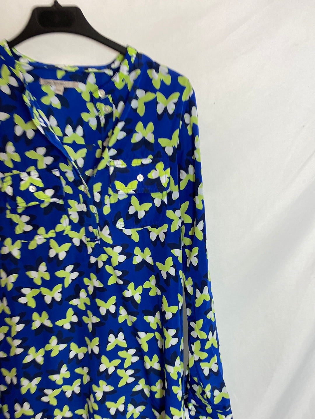 GAP. Vestido camisero mariposas. T.S