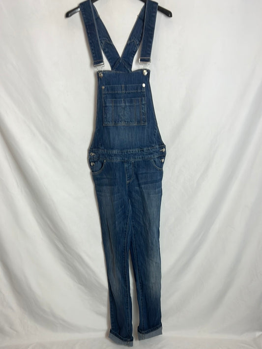 STRADIVARIUS. Peto denim efecto desgastado T.36