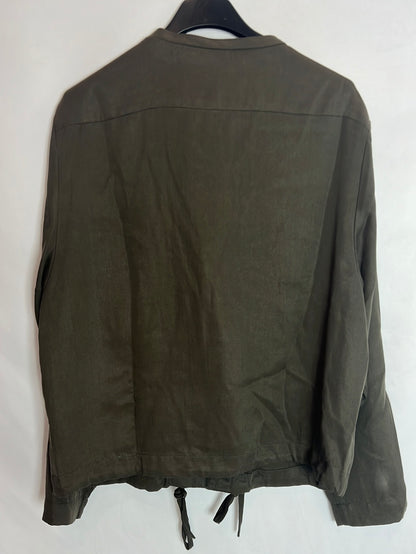 PROMOD. Parka verde fina TU(M)