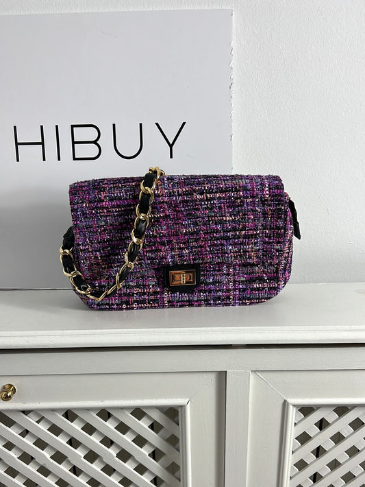 OTRAS. Bolso tweed colores