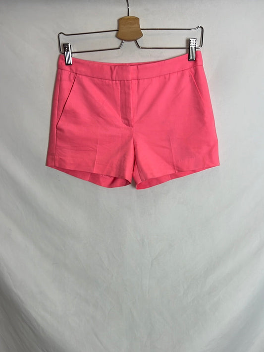 ZARA. Shorts rosa fucsia. T XS