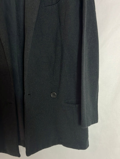 AMERICAN VINTAGE. Blazer gris oscura bolsillos. T S