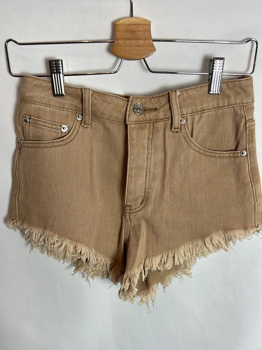 ADIKA. Shorts denim beige T.s