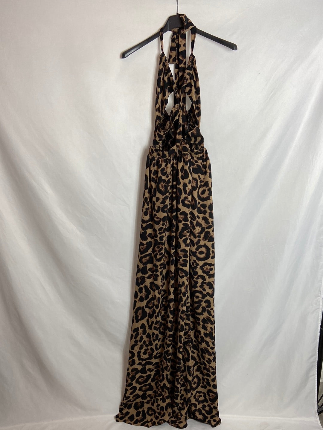 OTRAS. Vestido largo animal print T.M