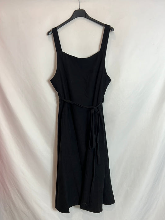 DAZY. Vestido negro micropana T.l