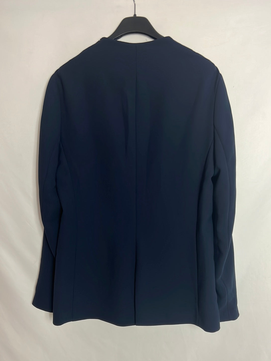 ZARA. Blazer azul fluida detalle solapa. T S