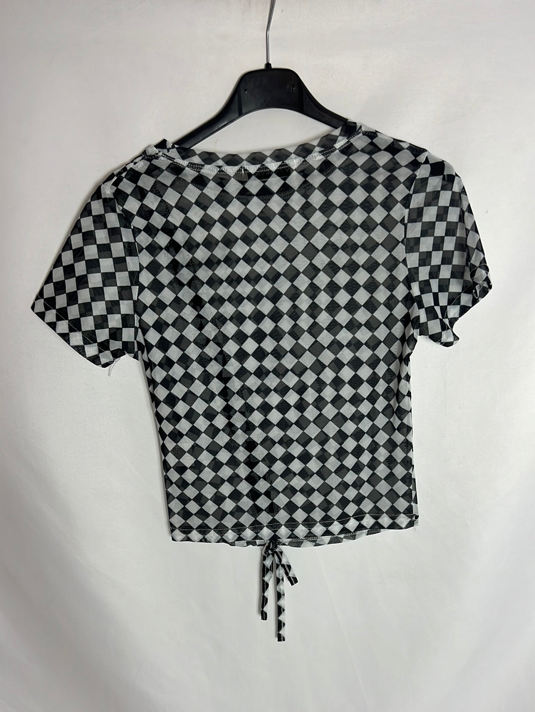 VINCEOTTO. Top blanco y negro T.M/L