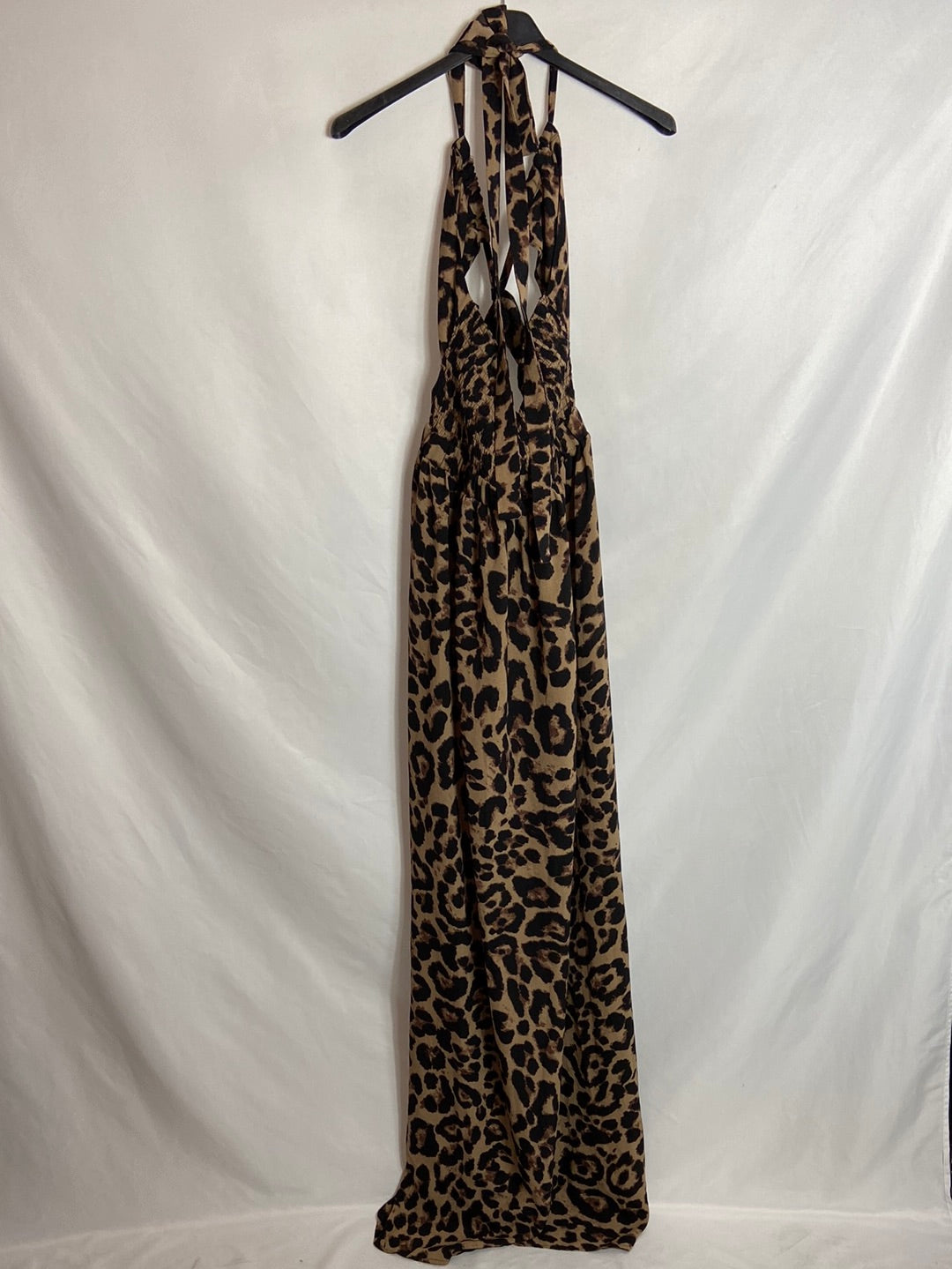 OTRAS. Vestido largo animal print T.M