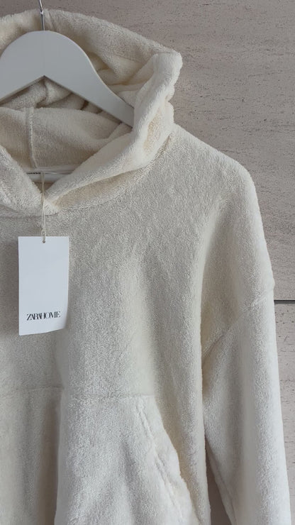 ZARA HOME. Sudadera beige textura. T S