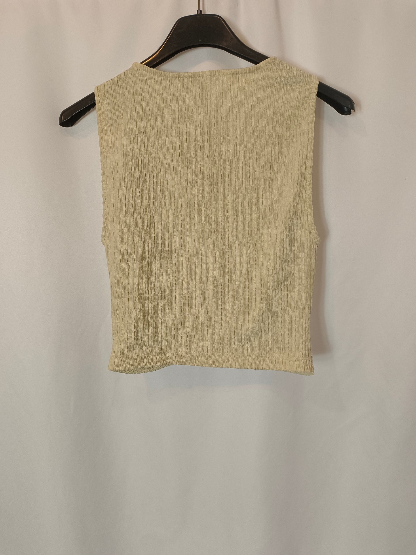 LEGER. Top beige textura T.34