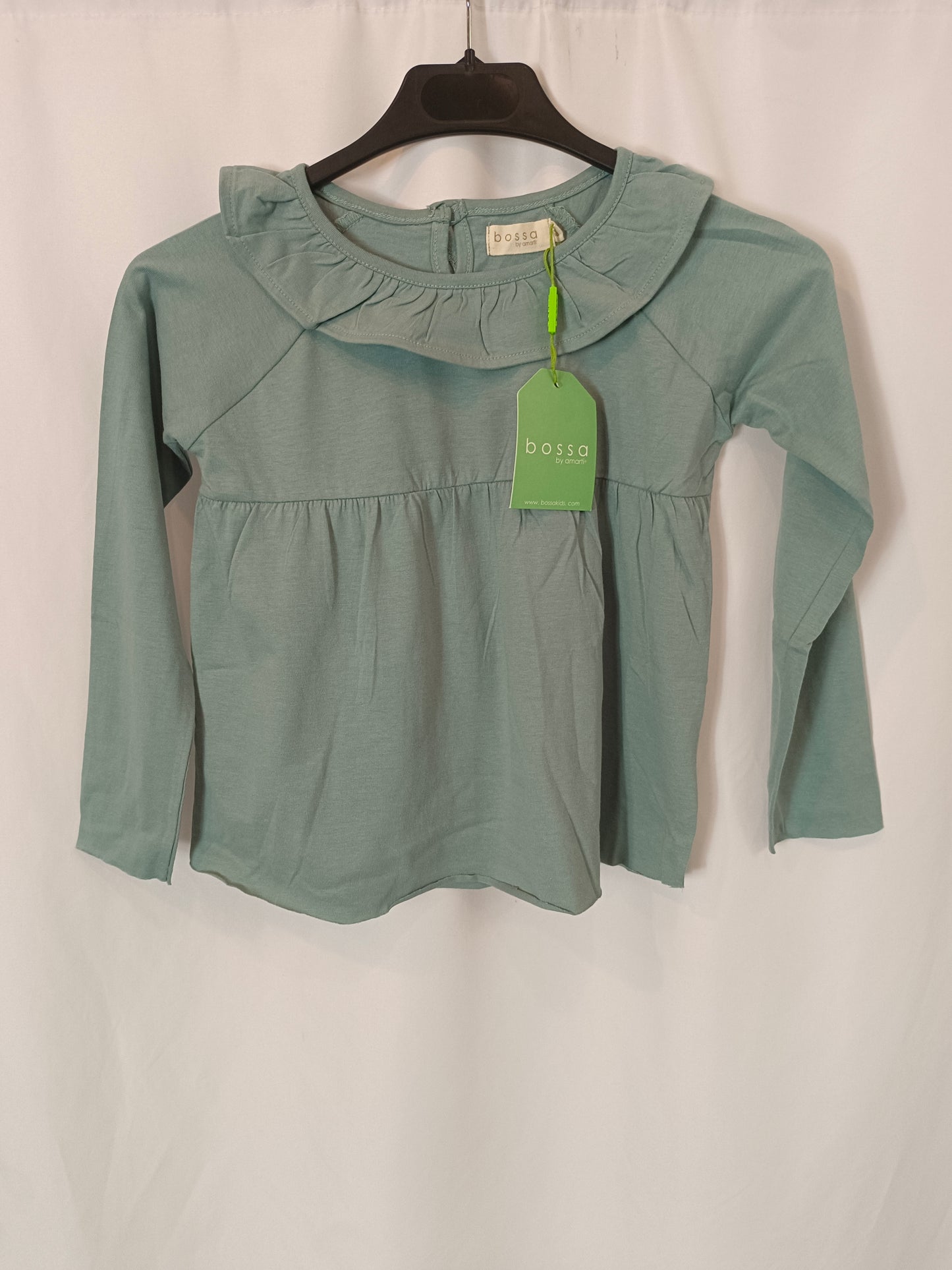 BOSSA KIDS. Camiseta verde T.8 años