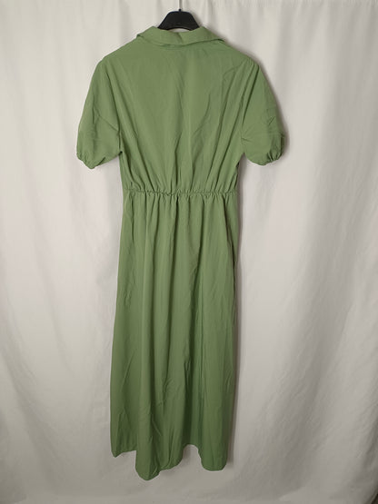 SHEIN. Vestido largo verde T.S