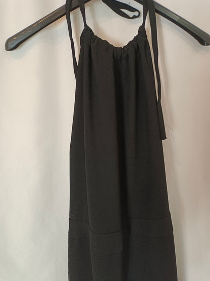 ZARA. Mono fluido negro T.m