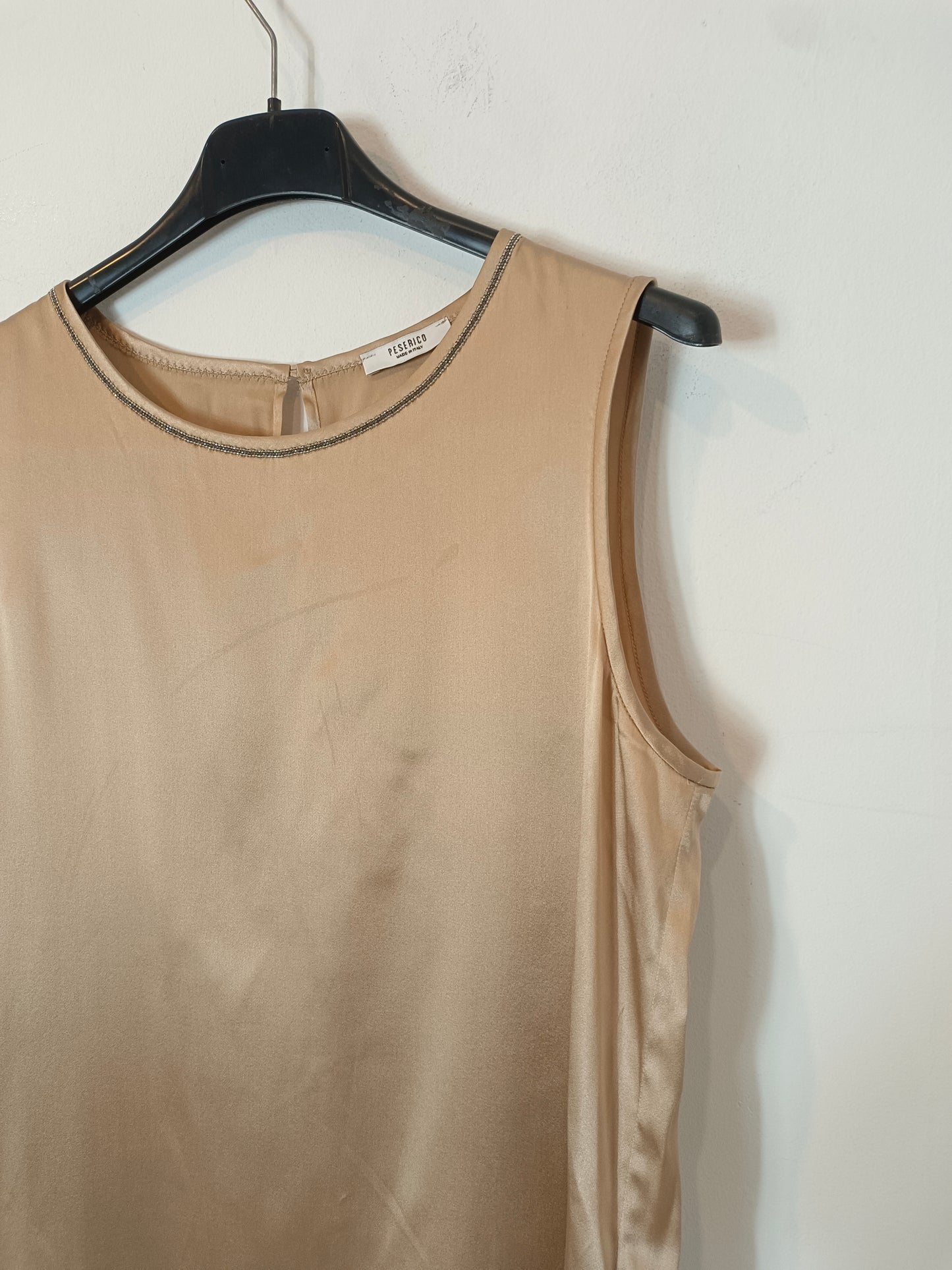 PESERICO. Top beige sea T.40 (m)