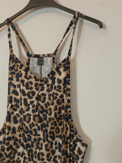 SHEIN. Mono largo animal print T.m