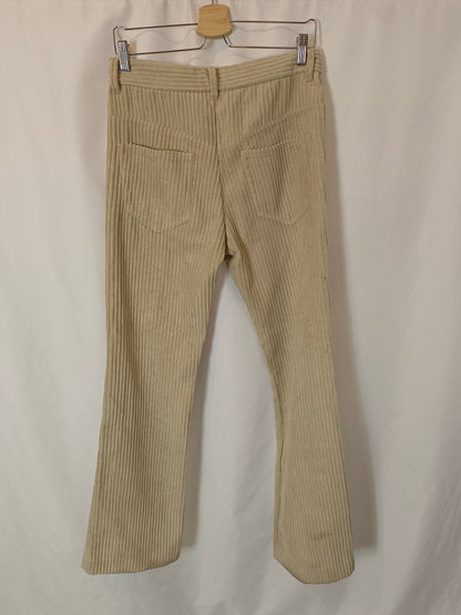 ISABEL MARANT ETOILÉ. Pantalón pana beige T.36