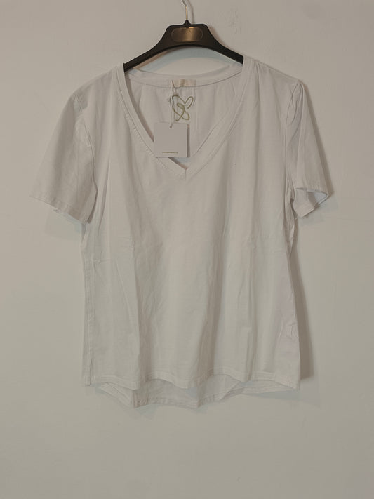 CARLOTA&CO. Camiseta blanca básica T.u(m/l)