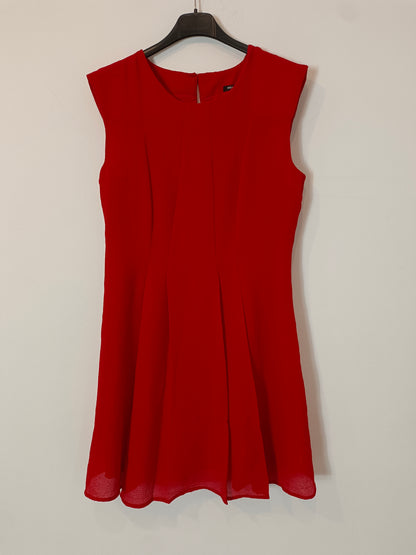 MANGO. Vestido rojo T.M