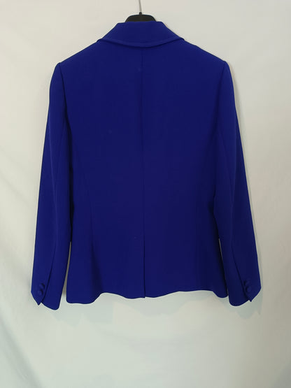 CLAUDIE PIERLOT. Blazer azul klein T.36