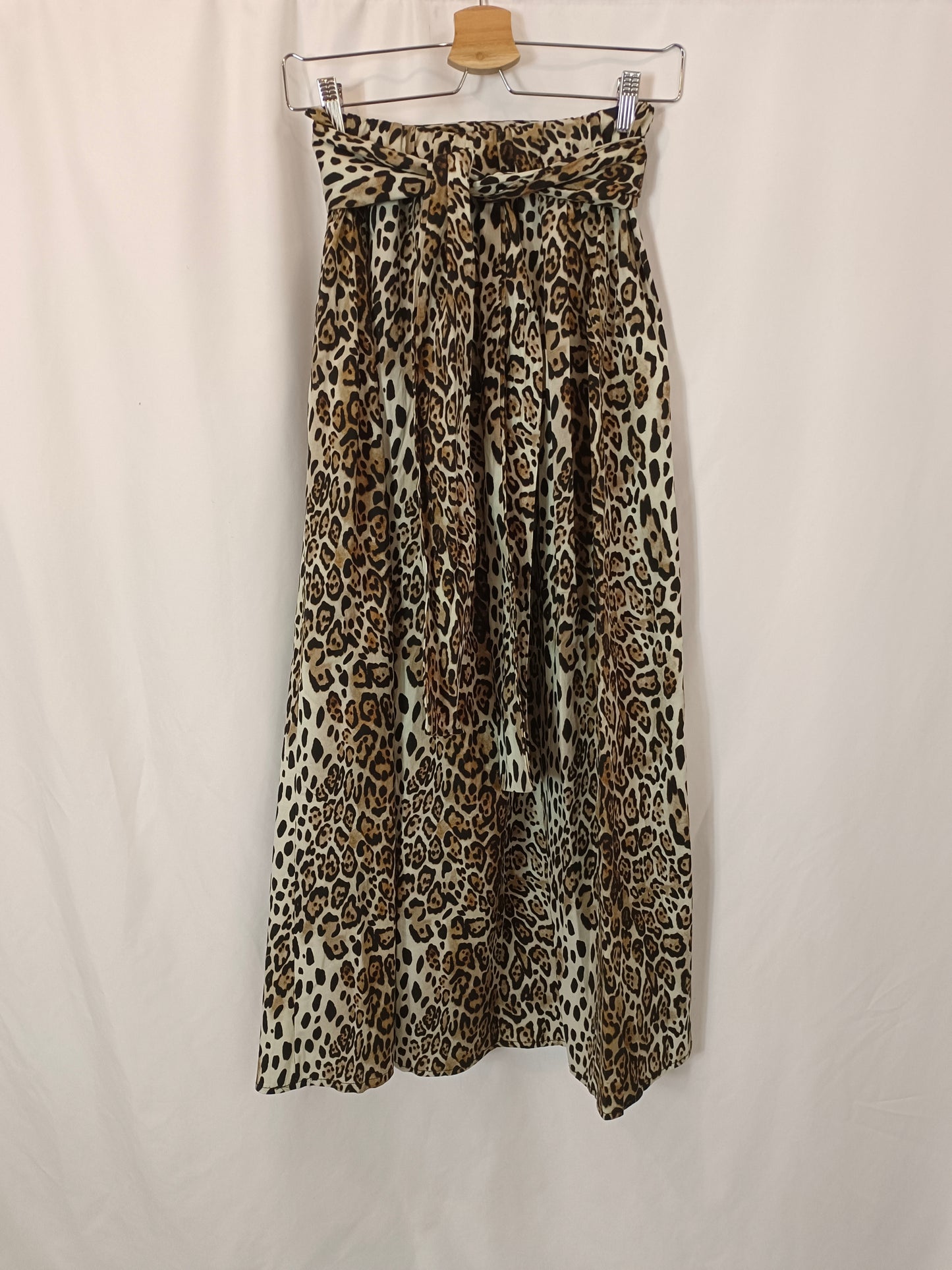 OTRAS. Falda larga animal print Tu(m)