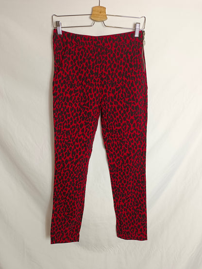 ZARA. Leggins animal print T.m