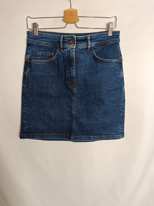 SALSA. Falda corta denim T.38