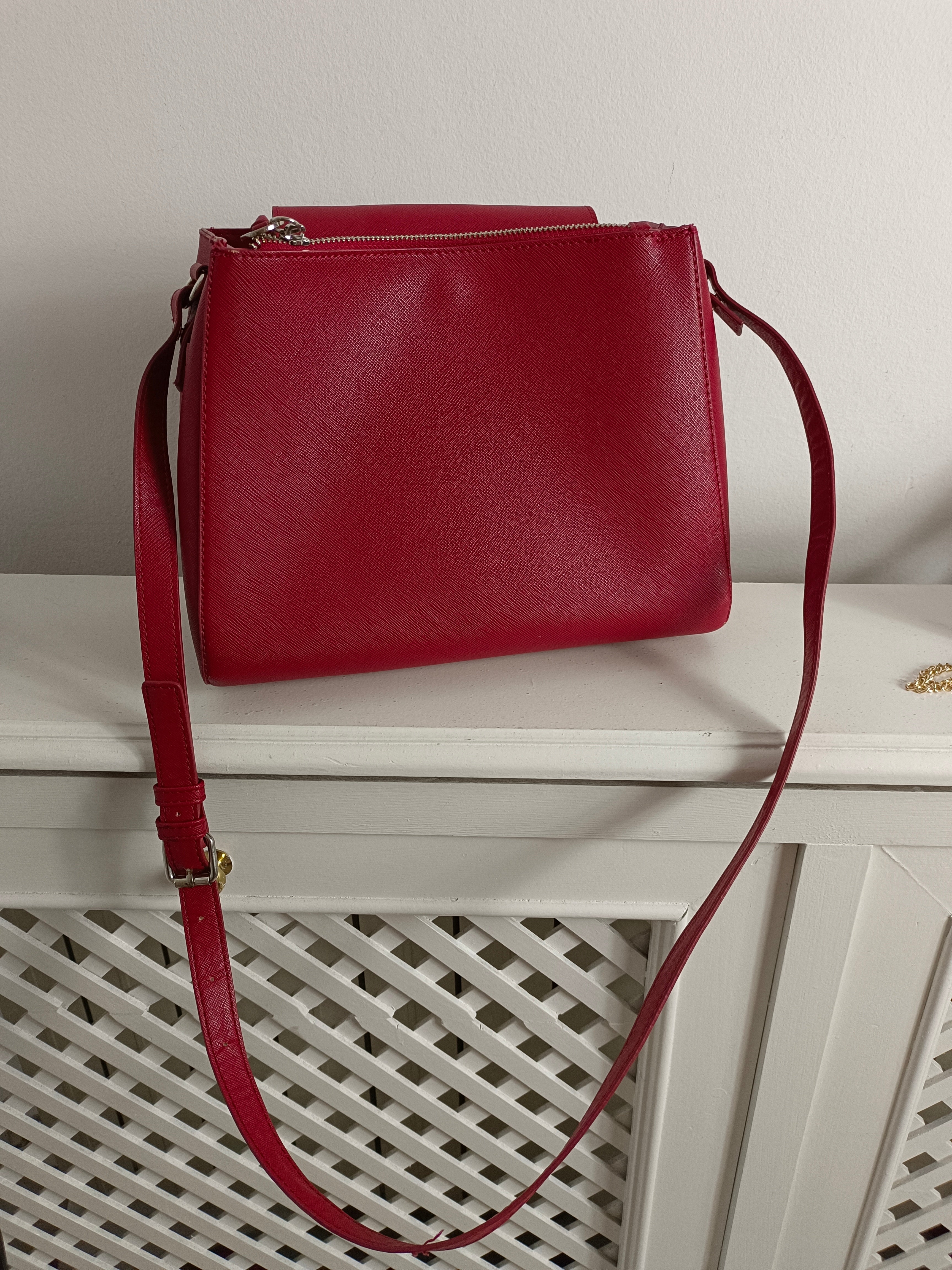 Bolsos rojos zara fashion