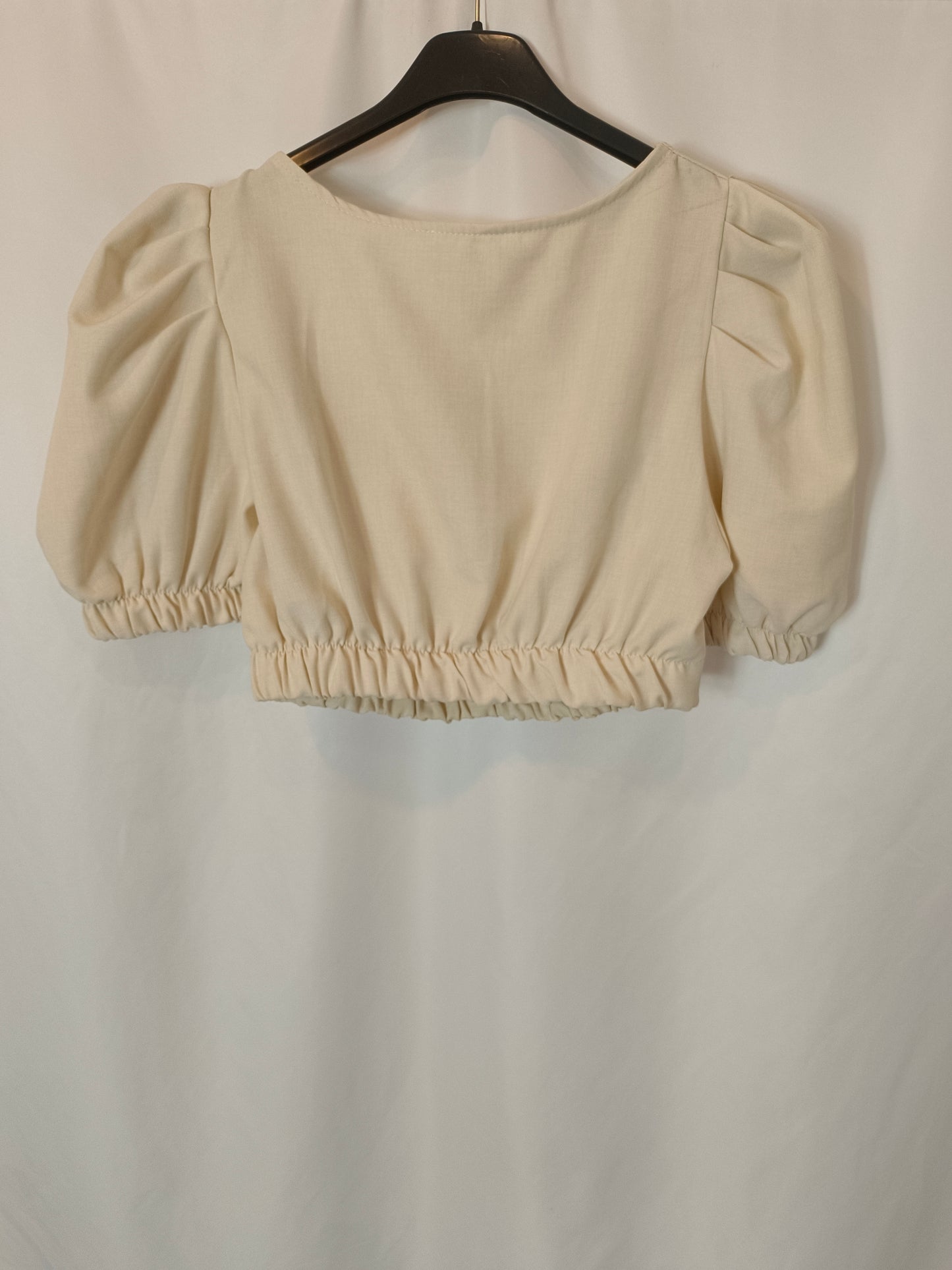 OTRAS. Croptop beige T.u(xs)