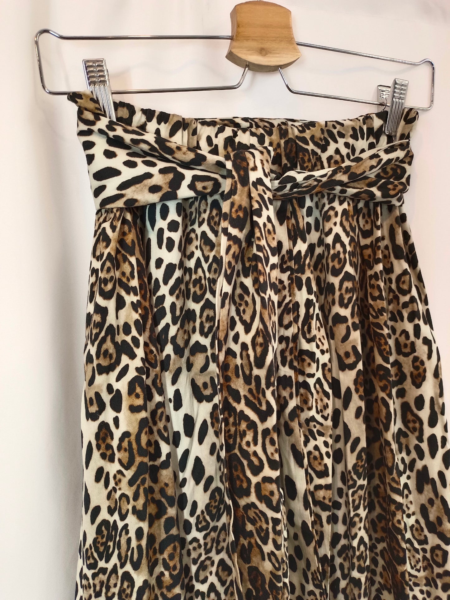 OTRAS. Falda larga animal print Tu(m)