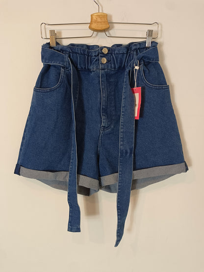 BIMANI. Pantalón corto denim T.42