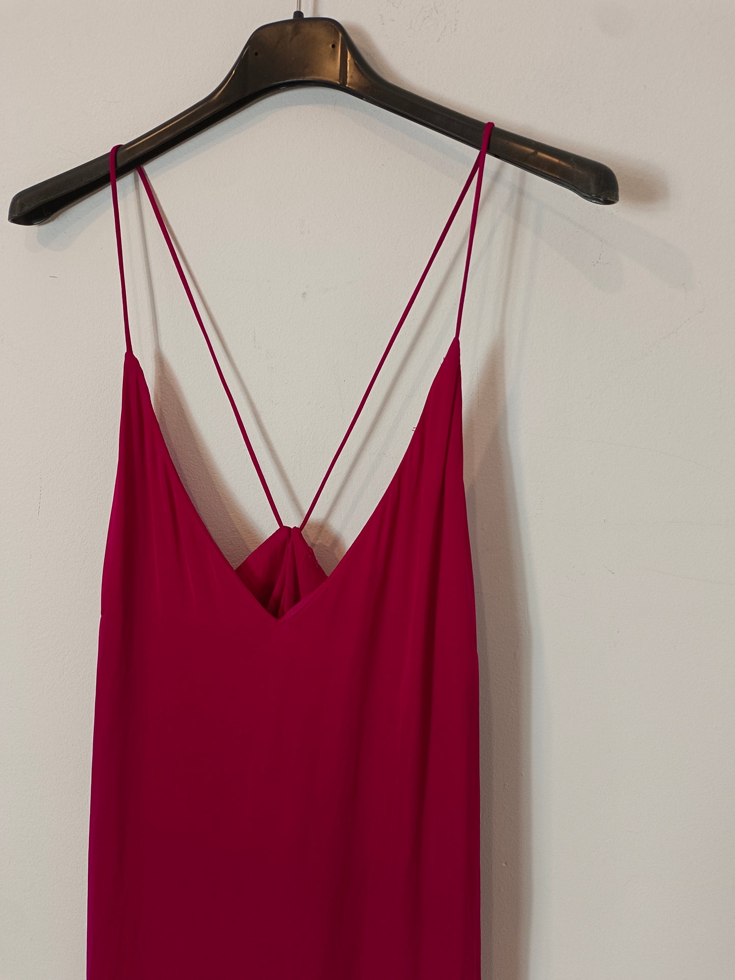 OYSHO. Vestido largo tirantes T.m