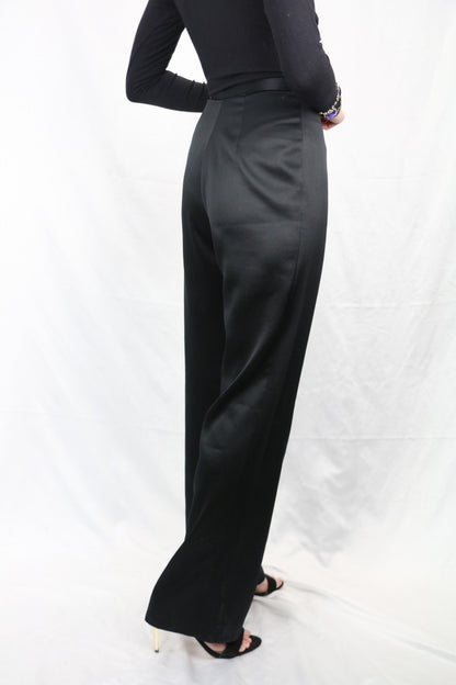 HERMES GOVANTES. Pantalones negros T.40