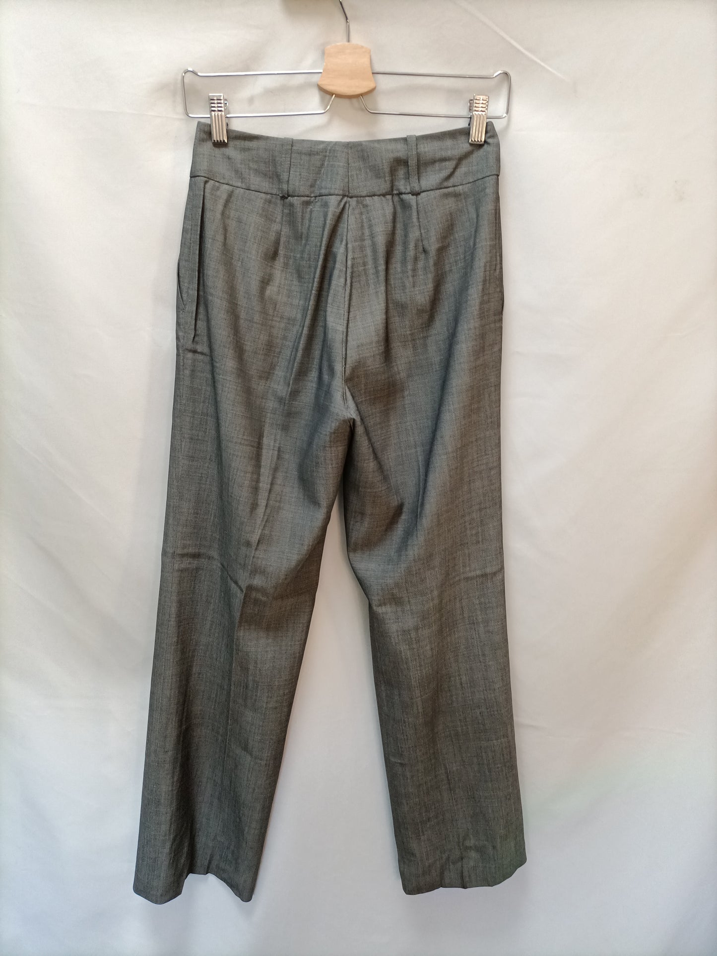 LAUREL. Pantalón gris ancho T.34