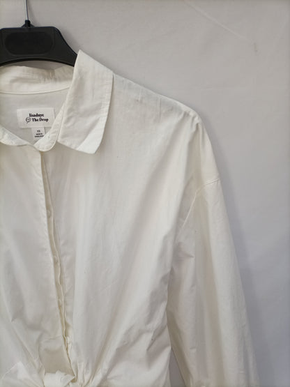 LISADNYC THE DROP. Camisa blanca lazada T.xs