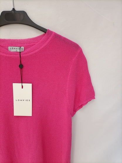 LOAVIES. Top punto rosa T.xs