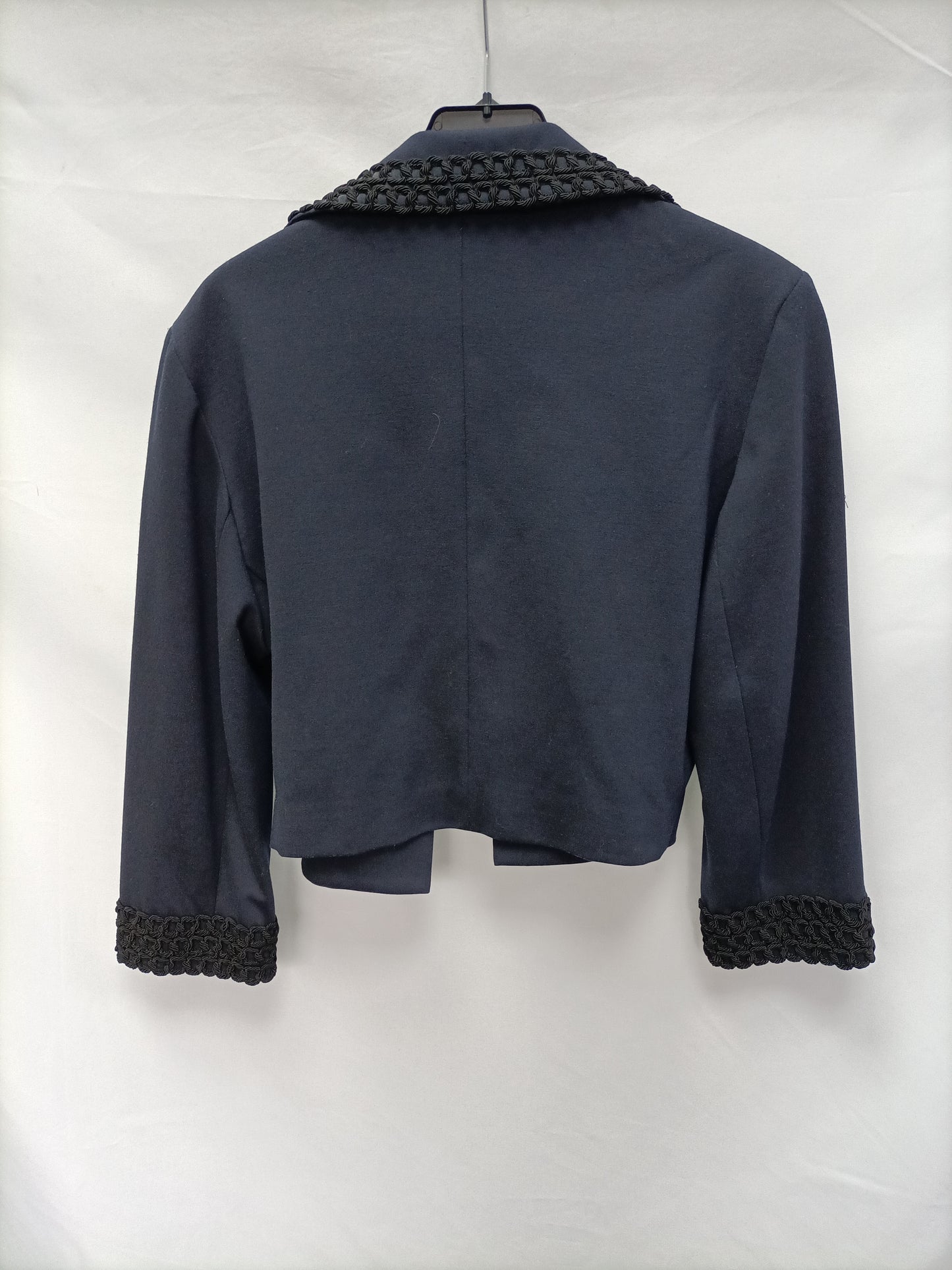 MANGO. Chaqueta azul cortita T.xl