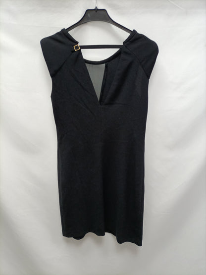 ZARA. Vestido negro espalda T.xs