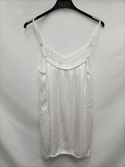 RENATA&CO. Top/vestido lencero blanco T.u (s)