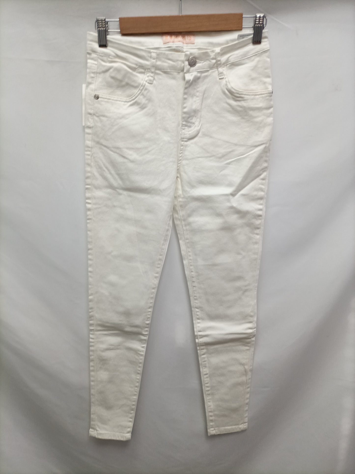 BIMANI. Pantalón blanco roto T.38