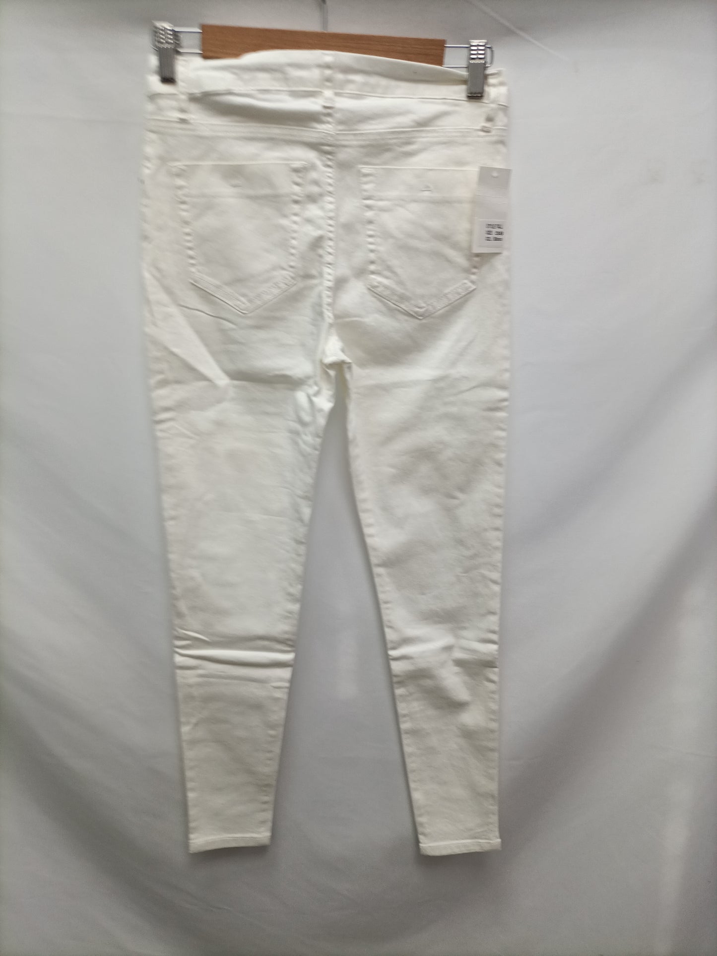 BIMANI. Pantalón blanco roto T.38