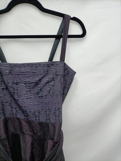 RINASCIMIENTO. Vestido   morado T.L