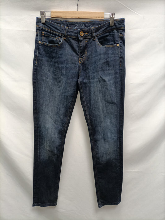 ZARA.Jeans rectos T.40