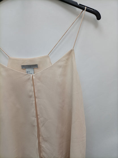 H&M. Top tirantes rosa palo T.34