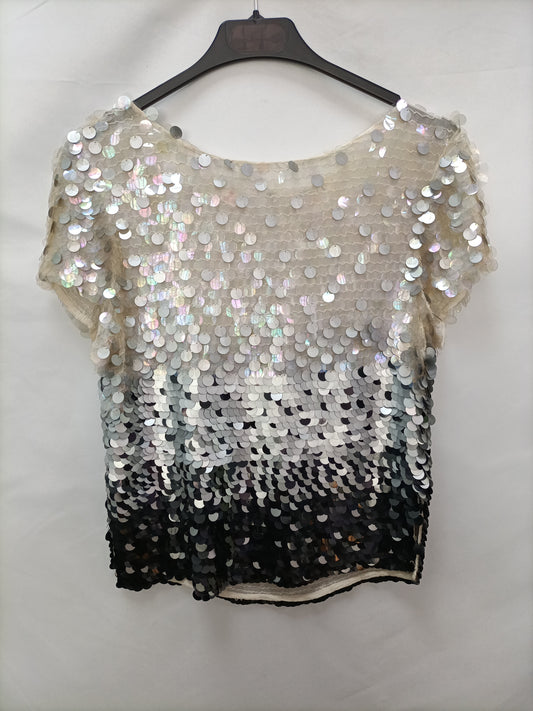 YOKANA. Blusa lentejuelas. T M/L